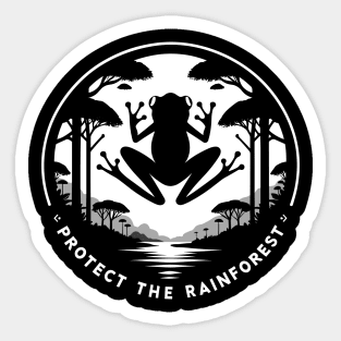 Protect the rainforest Sticker